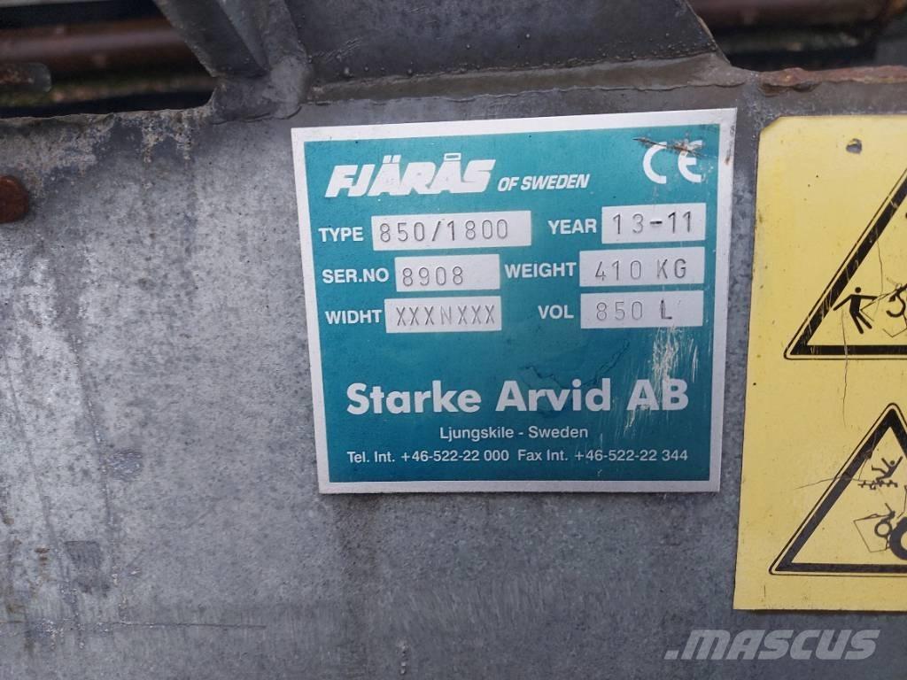 Fjärås 850/1800 Esparcidoras de arena y sal