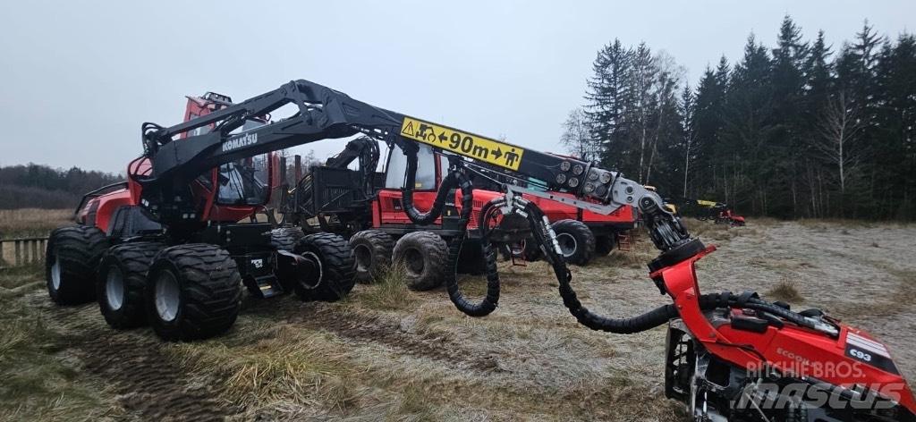 Komatsu 911 Cosechadoras