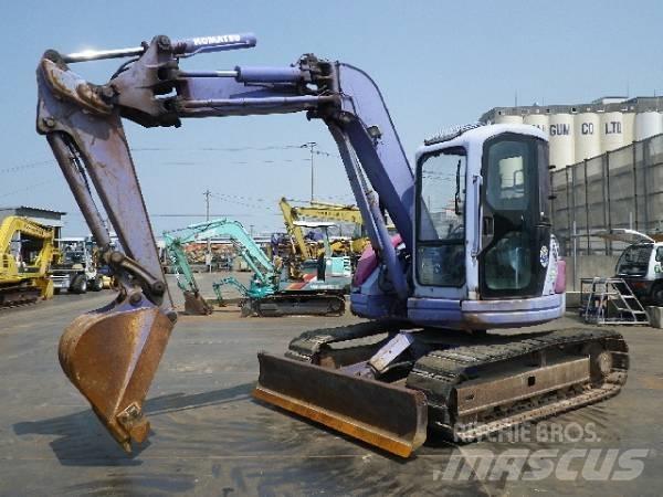 Komatsu PC75UU Excavadoras sobre orugas