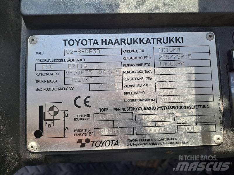 Toyota SAS 30 Camiones diesel