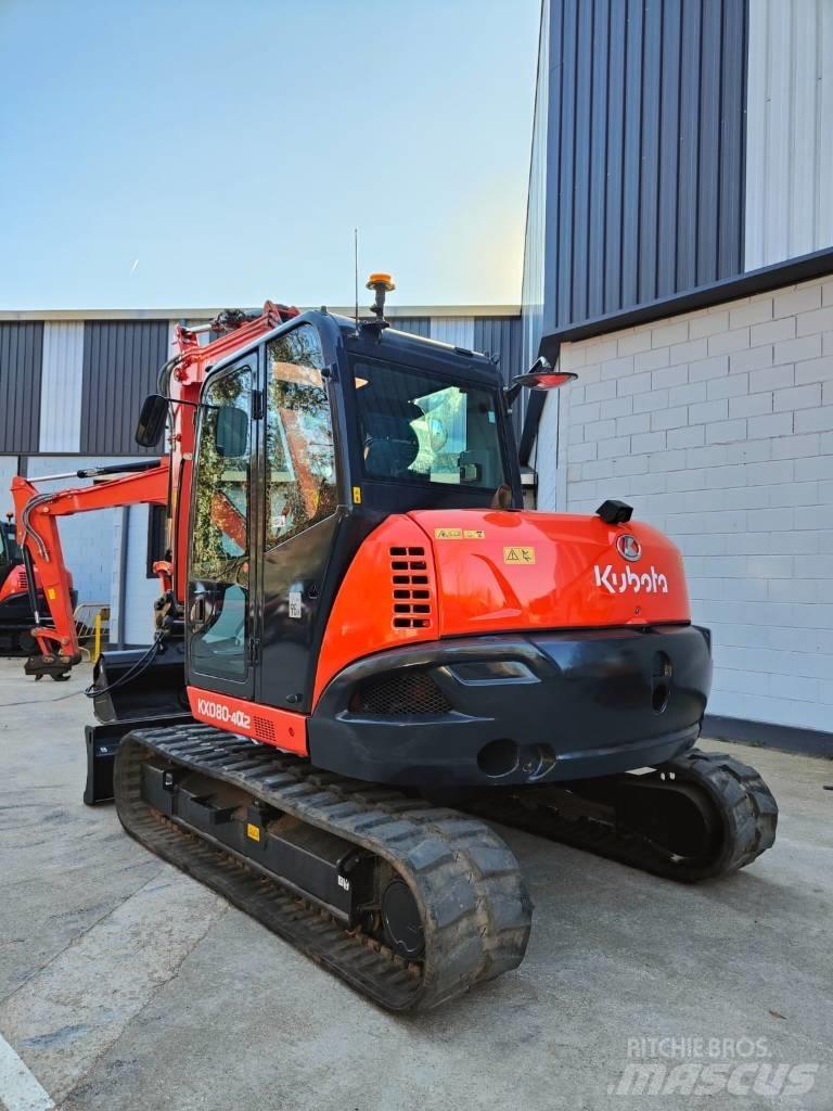 Kubota KX080-4a2 Excavadoras 7t - 12t