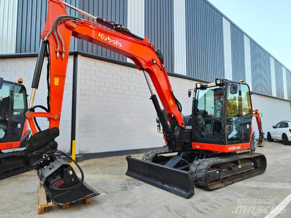 Kubota KX080-4a2 Excavadoras 7t - 12t