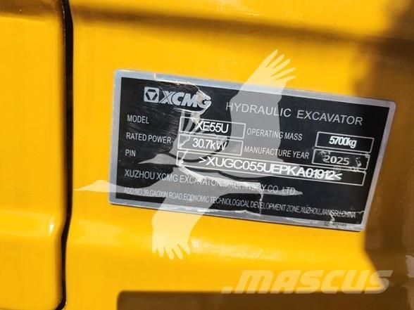 XCMG XE55U Miniexcavadoras