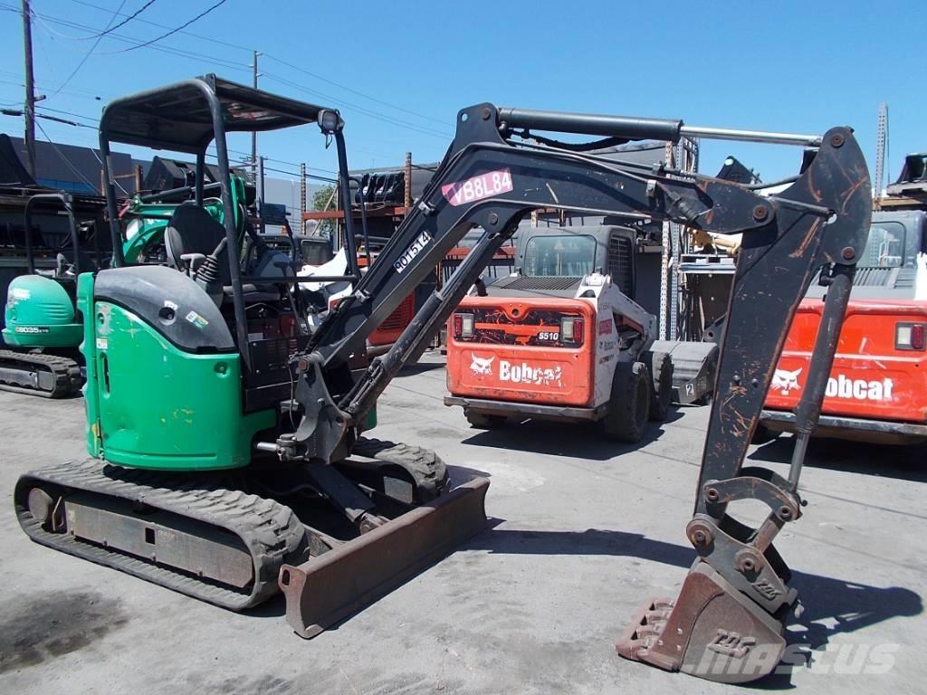 John Deere 26G Miniexcavadoras