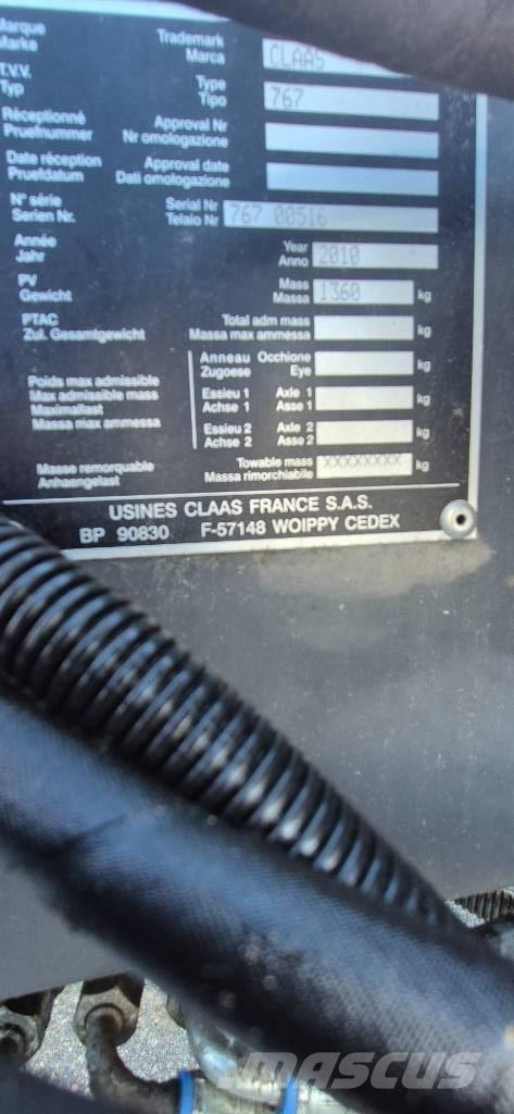 CLAAS 355 Empacadoras circular