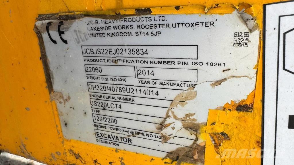 JCB JS 220 LC Excavadoras sobre orugas