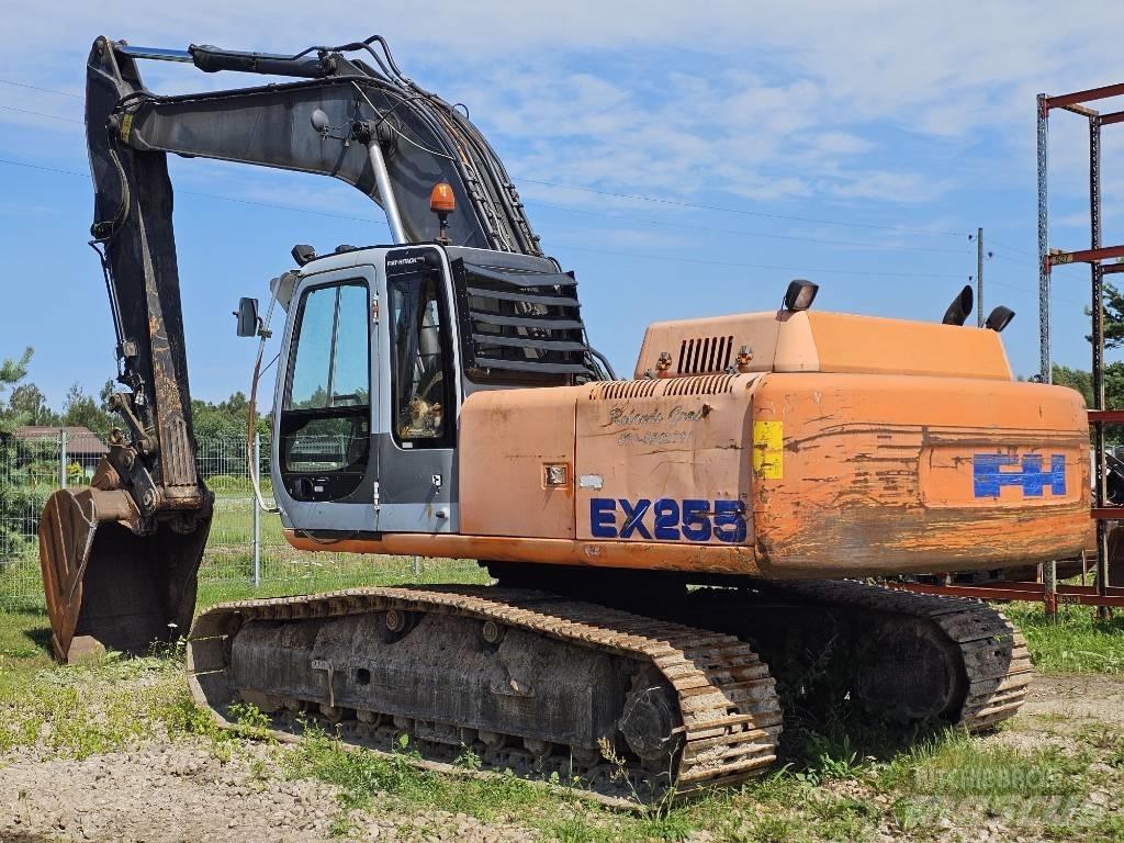 Fiat-Hitachi EX255 Excavadoras sobre orugas