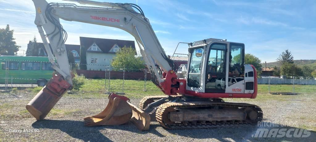 Takeuchi TB 2150 Excavadoras sobre orugas