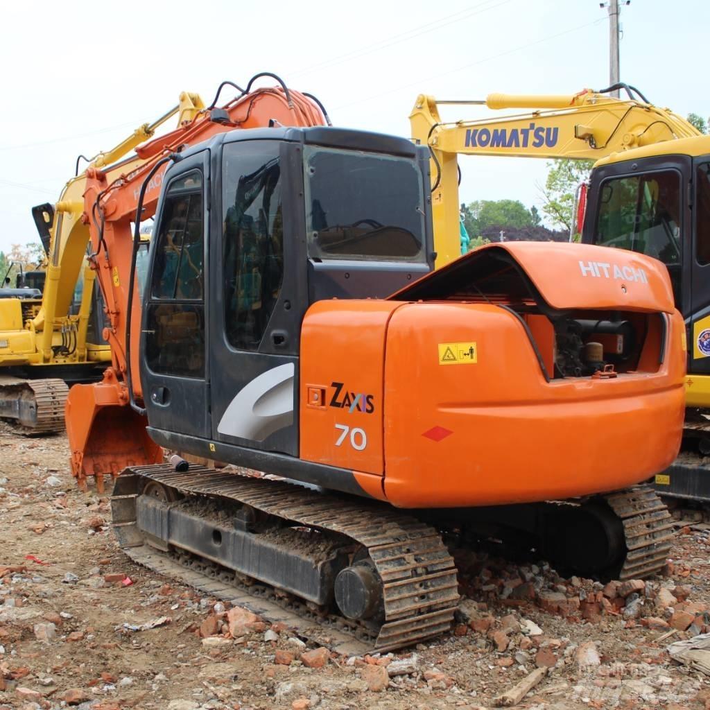 Hitachi ZX 70 Excavadoras sobre orugas