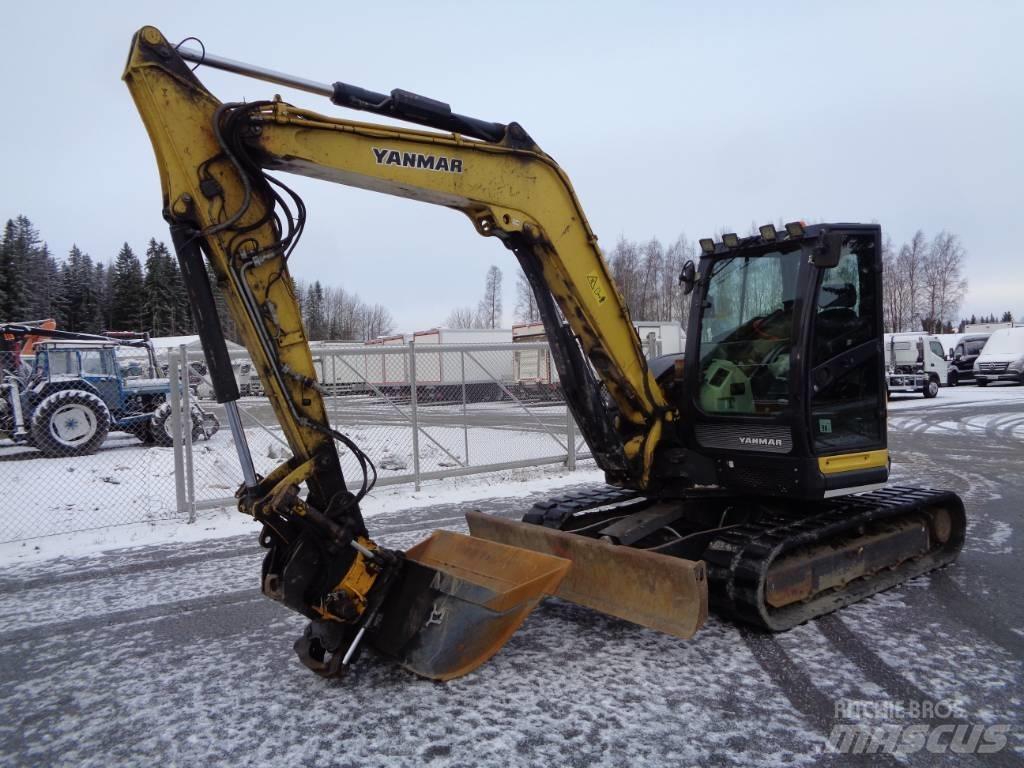 Yanmar Vio 80 Excavadoras sobre orugas