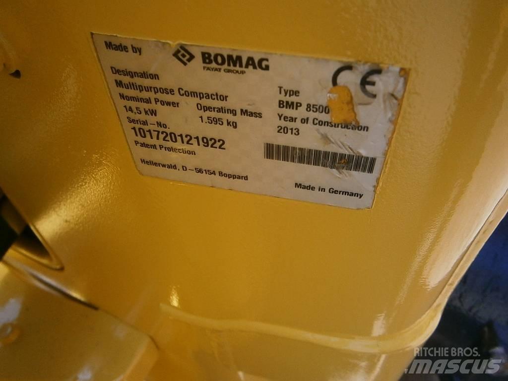 Bomag BMP 8500 Rodillos de doble tambor