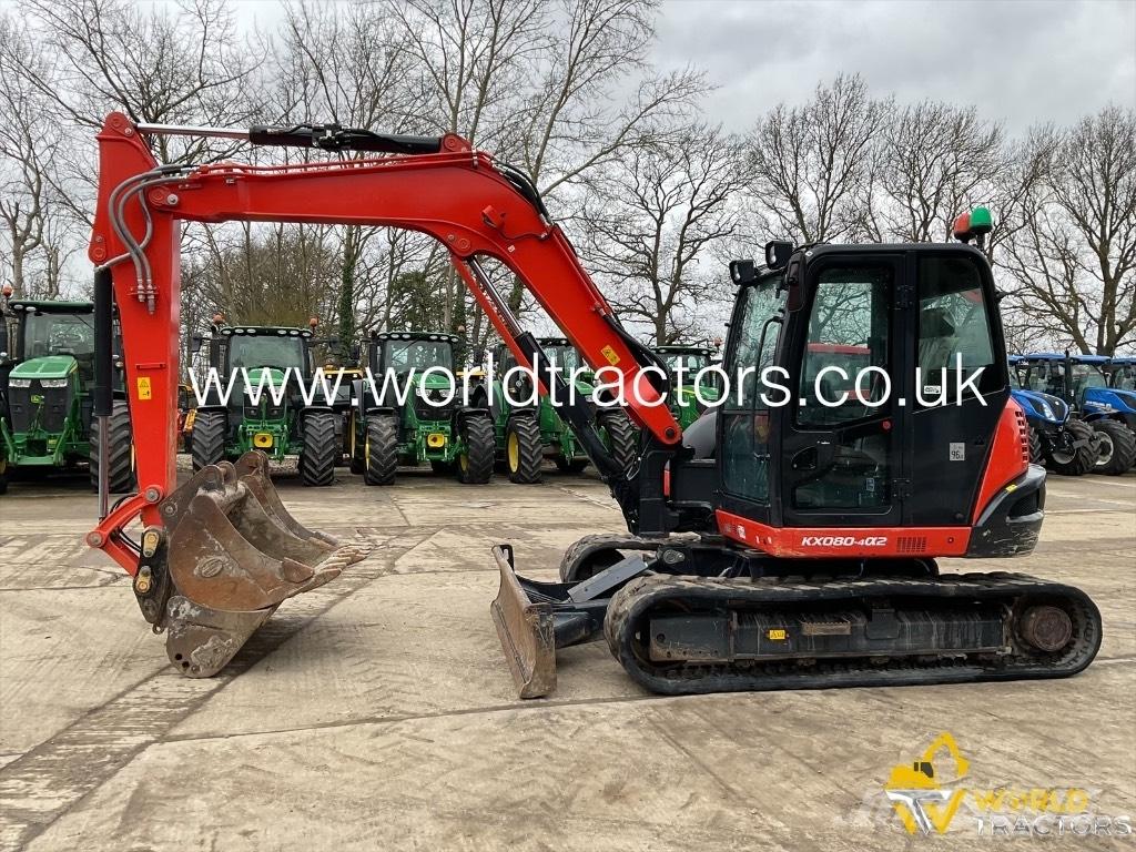 Kubota KX 080-4 Excavadoras 7t - 12t