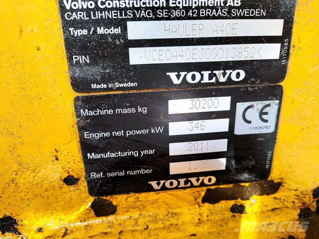 Volvo A 40 E Camiones articulados