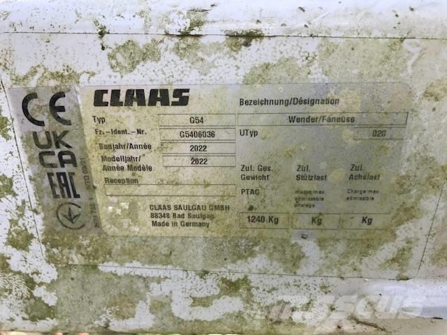 CLAAS Volto 900 Rastrilladoras y rastrilladoras giratorias