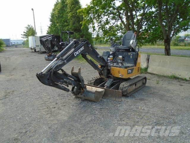 John Deere 17 G Miniexcavadoras