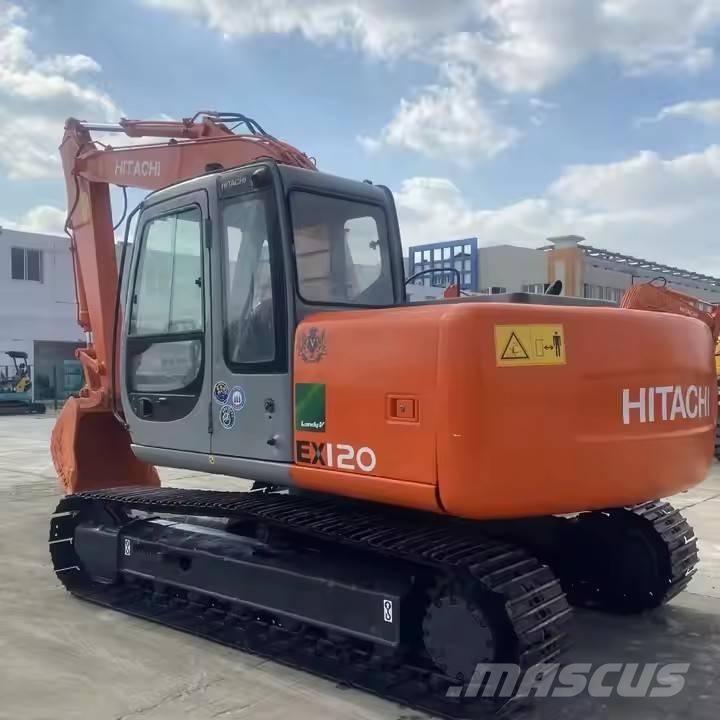 Hitachi EX 120 Excavadoras sobre orugas