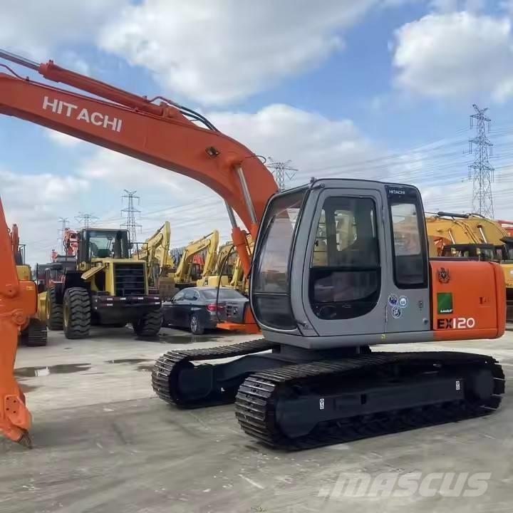 Hitachi EX 120 Excavadoras sobre orugas