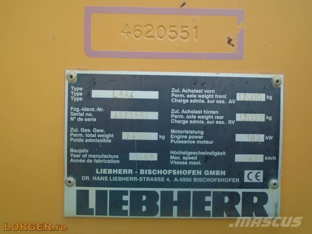 Liebherr L564 Cargadoras sobre ruedas