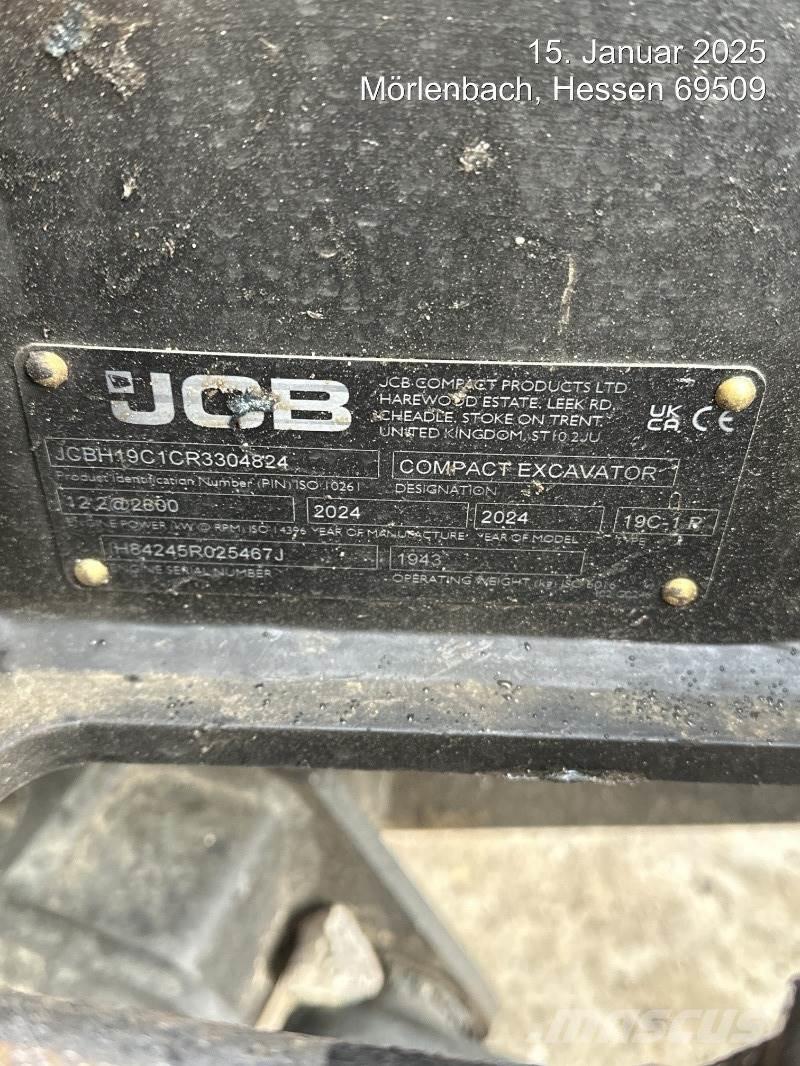 JCB 19C-1 Miniexcavadoras