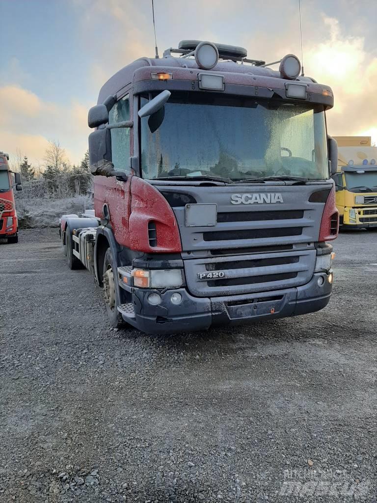 Scania P 420 Camiones portacontenedores