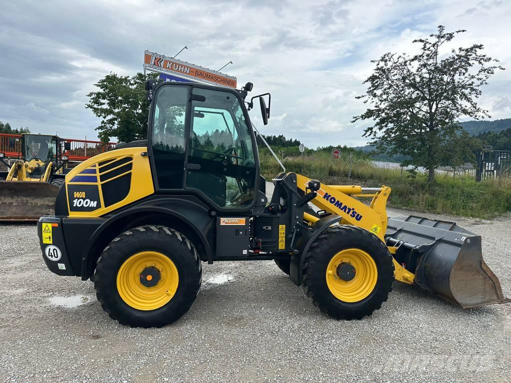 Komatsu WA 100 Cargadoras sobre ruedas