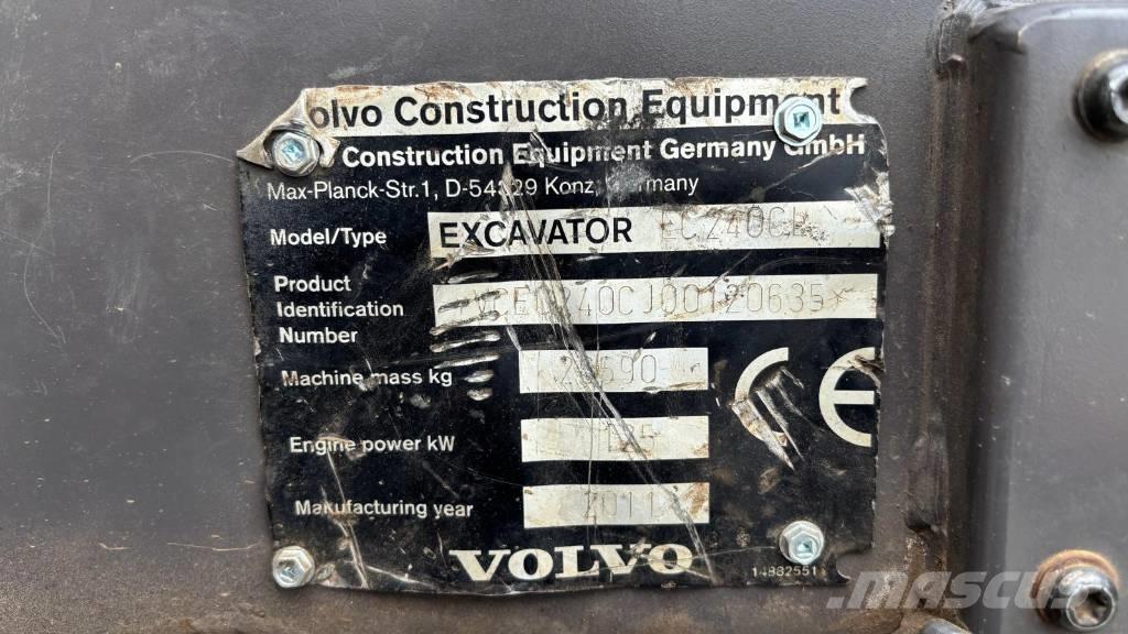 Volvo EC 240 C L Excavadoras sobre orugas