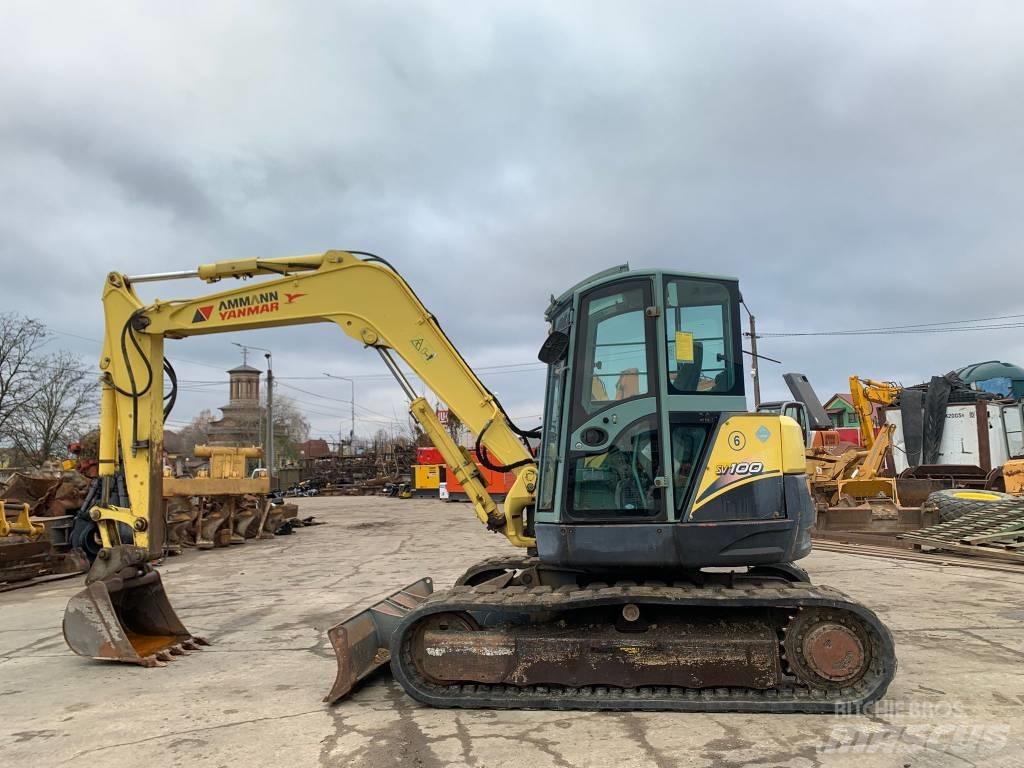 Yanmar SV 100 Excavadoras 7t - 12t