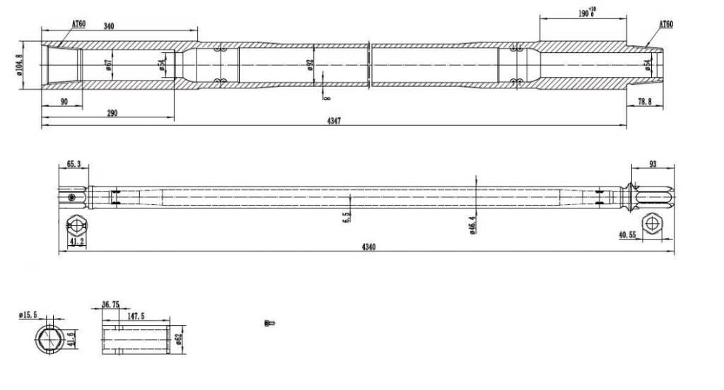 Ditch Witch JT 60 AT Plataformas horizontales de perforación
