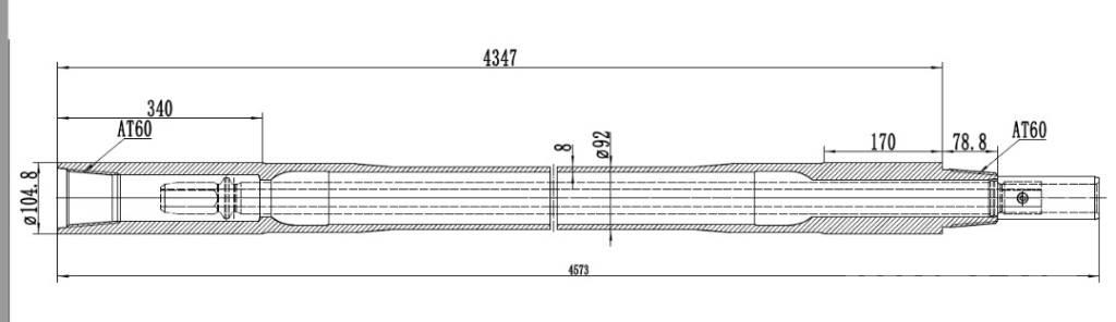 Ditch Witch JT 60 AT Plataformas horizontales de perforación