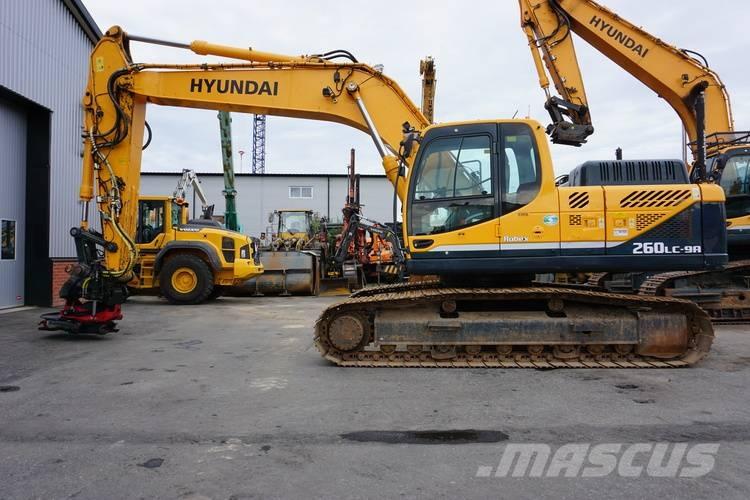 Hyundai R260LC-9A Excavadoras sobre orugas