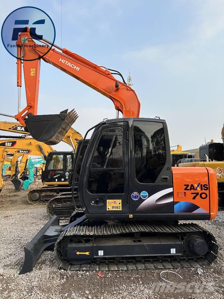 Hitachi ZX 70 Excavadoras sobre orugas