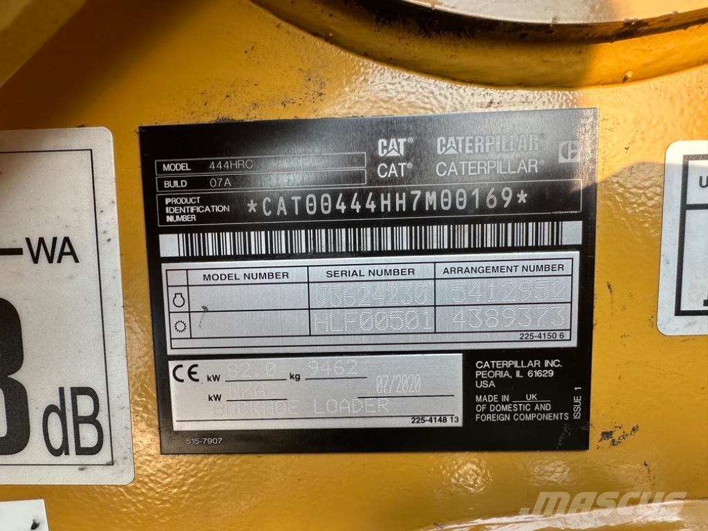 CAT 444 Retrocargadoras