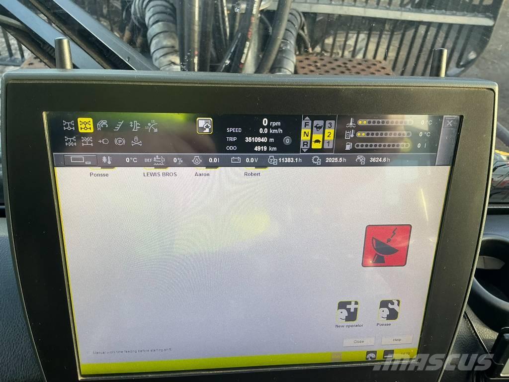 Ponsse Wisent 8W Transportadoras