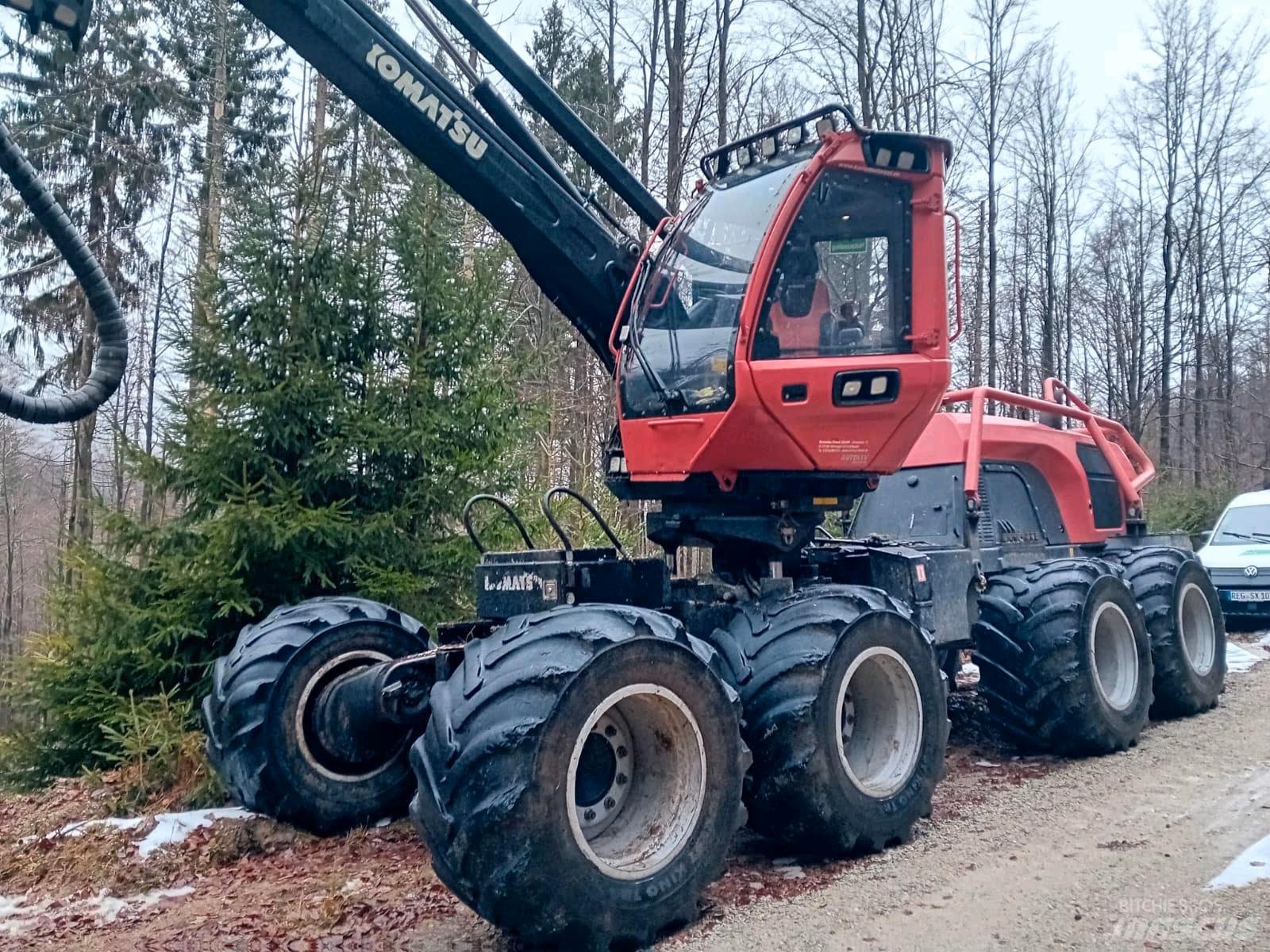 Komatsu 931 XC Cosechadoras