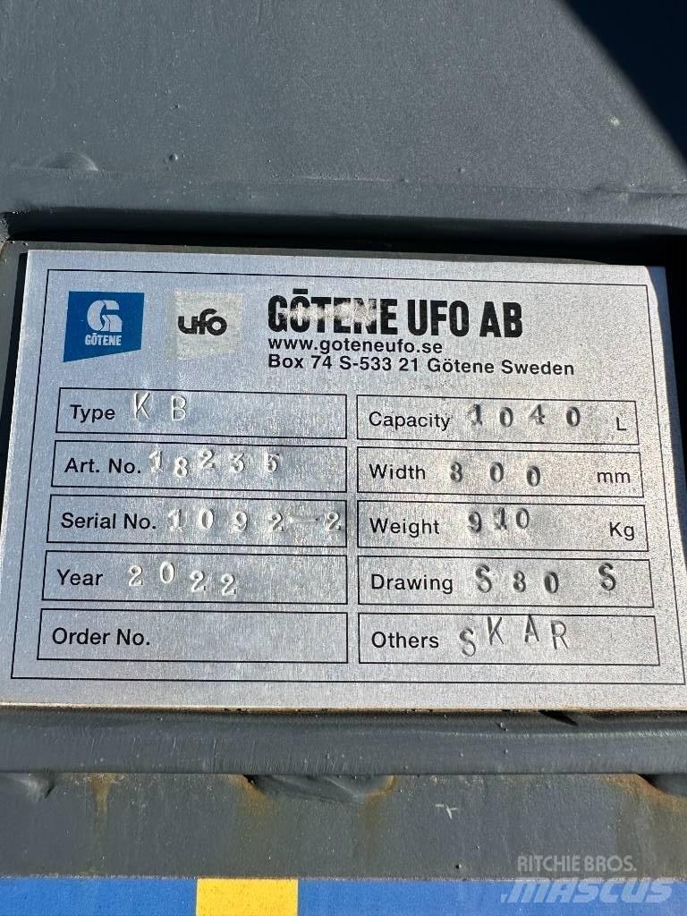 UFO KB-S80 Excavadoras sobre orugas