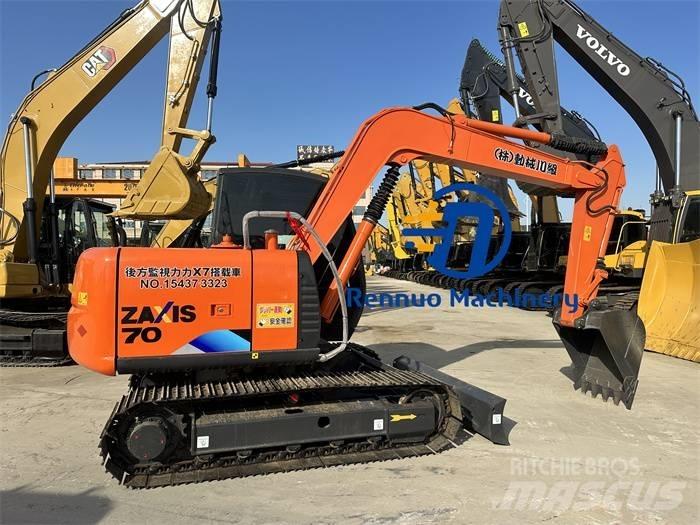 Hitachi ZX70 Excavadoras sobre orugas