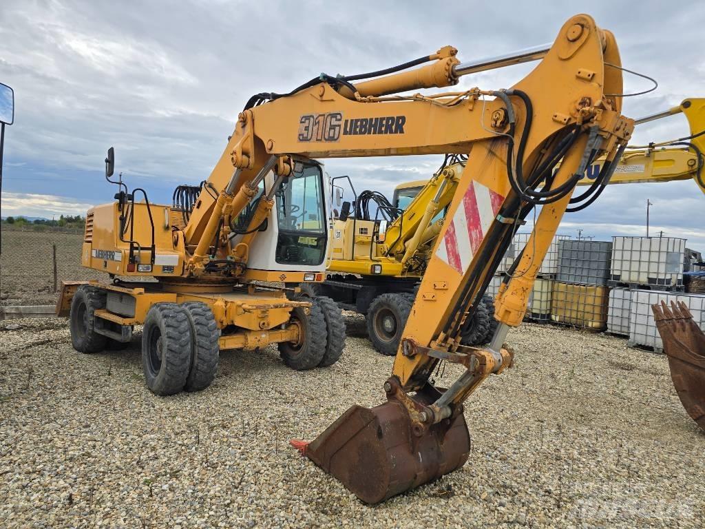 Liebherr A 316 Excavadoras de ruedas