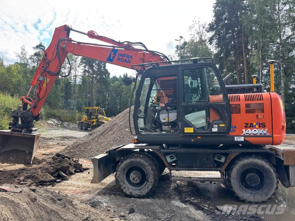 Hitachi ZX 140 W-6 Excavadoras de ruedas