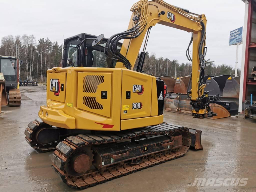 CAT 308 Next Gen Excavadoras sobre orugas