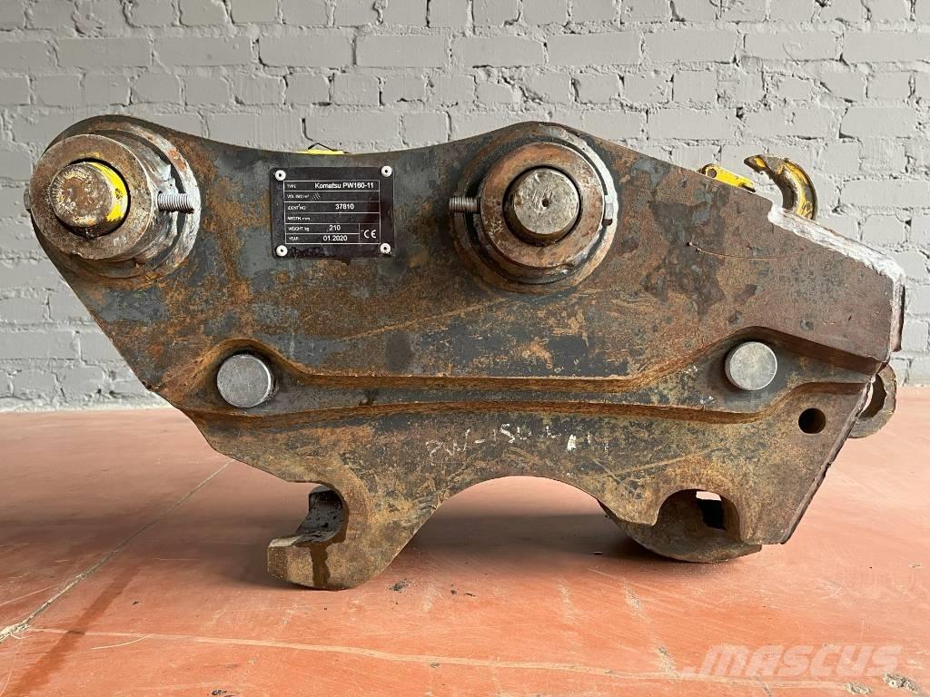 Komatsu PW160-11 Conectores rápidos