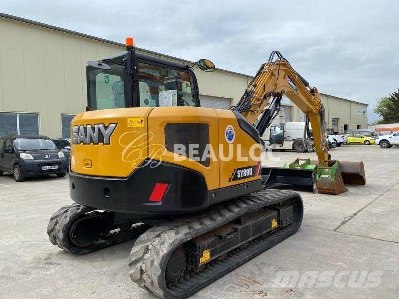 Sany SY 80 U Excavadoras sobre orugas