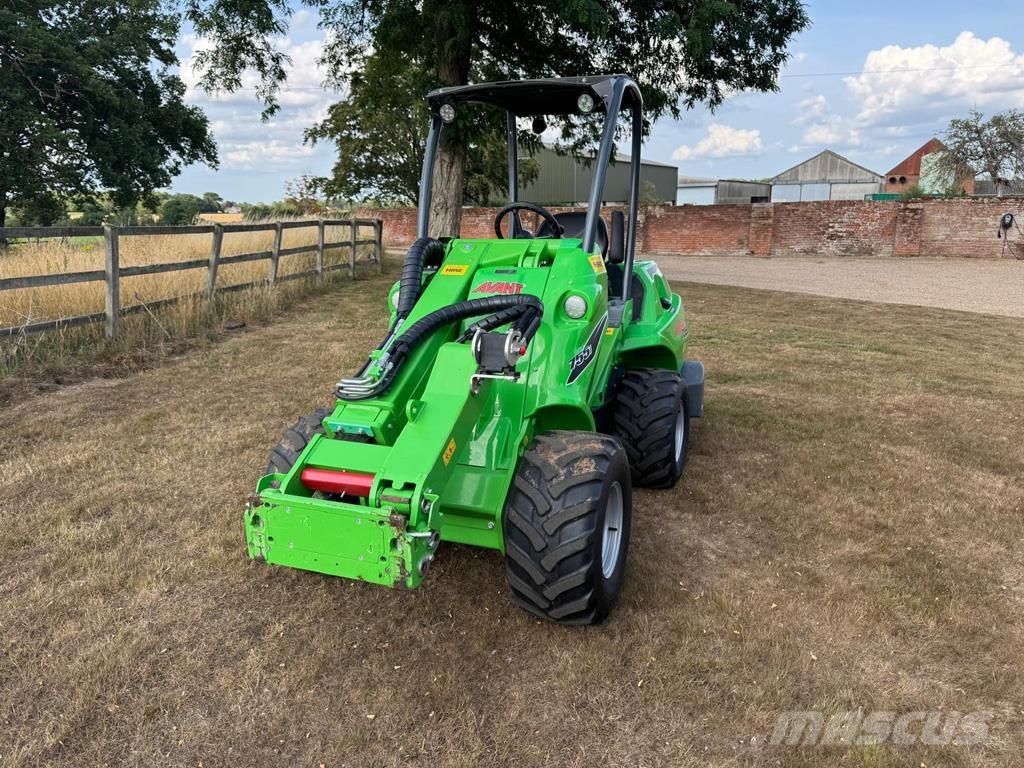 Avant 755I Cargadoras sobre ruedas