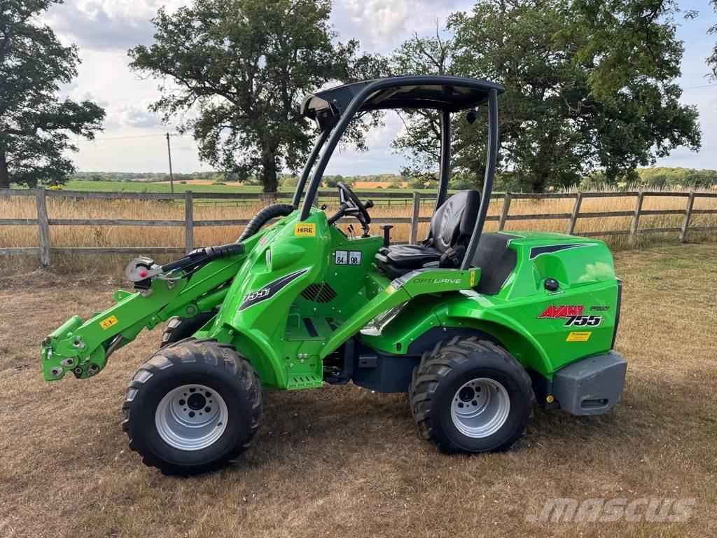Avant 755I Cargadoras sobre ruedas
