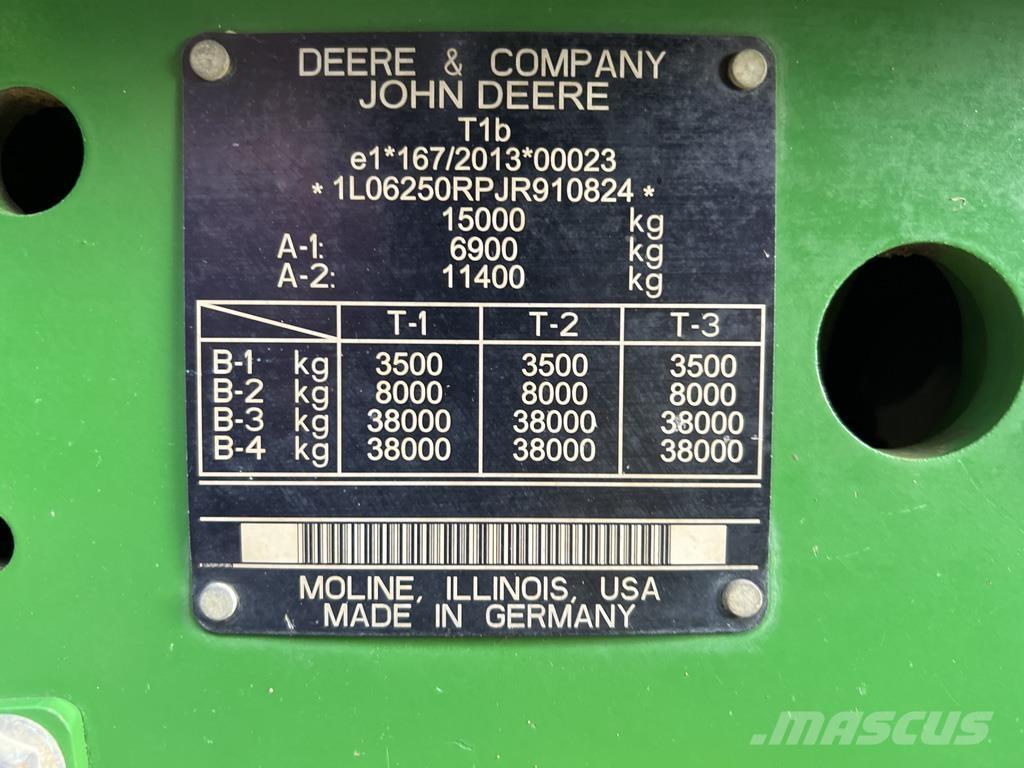 John Deere 6250R Tractores
