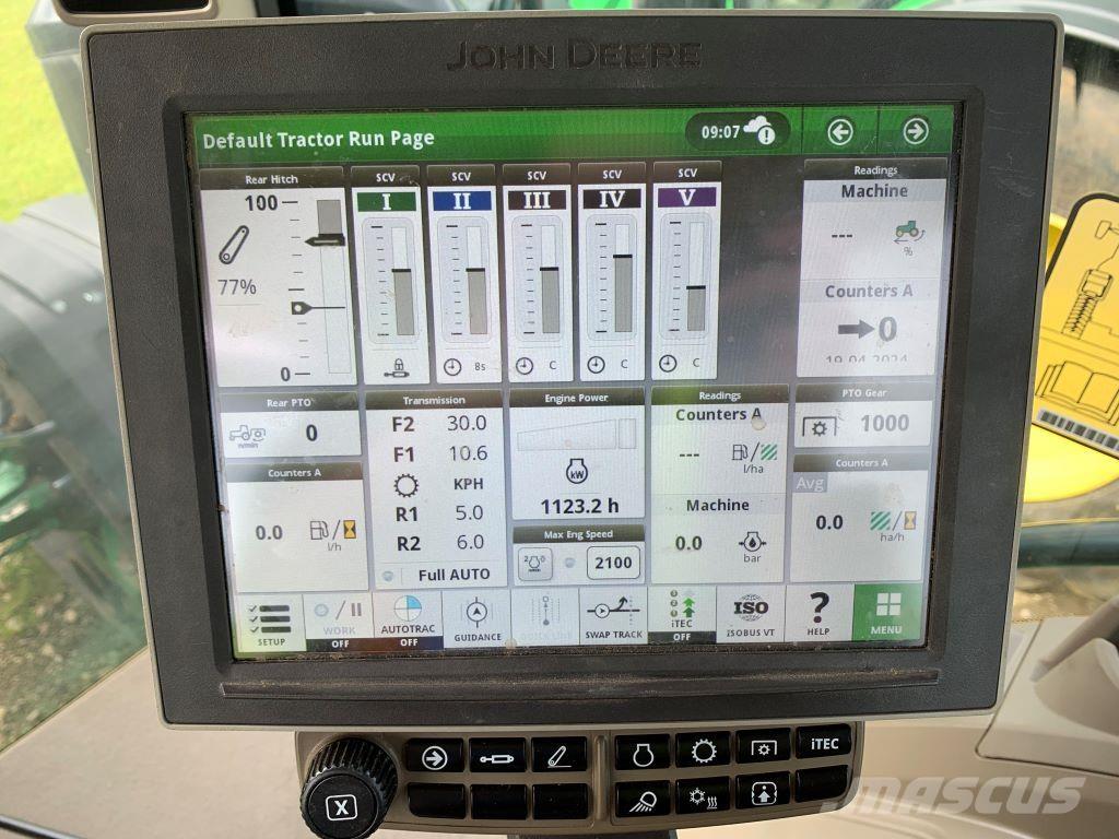 John Deere 8RX410 Tractores