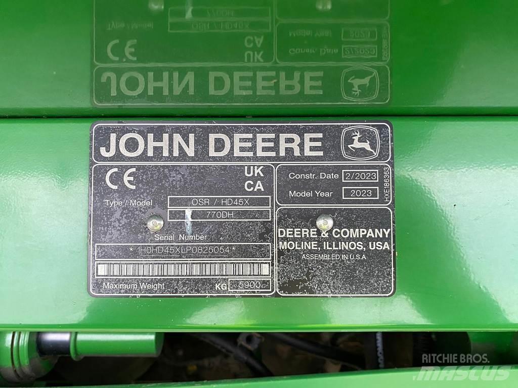 John Deere HD45X Cosechadoras combinadas