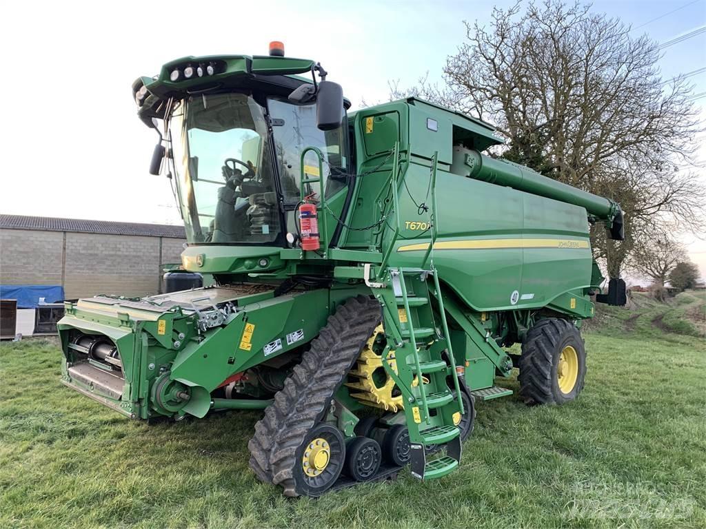 John Deere T670 Cosechadoras combinadas