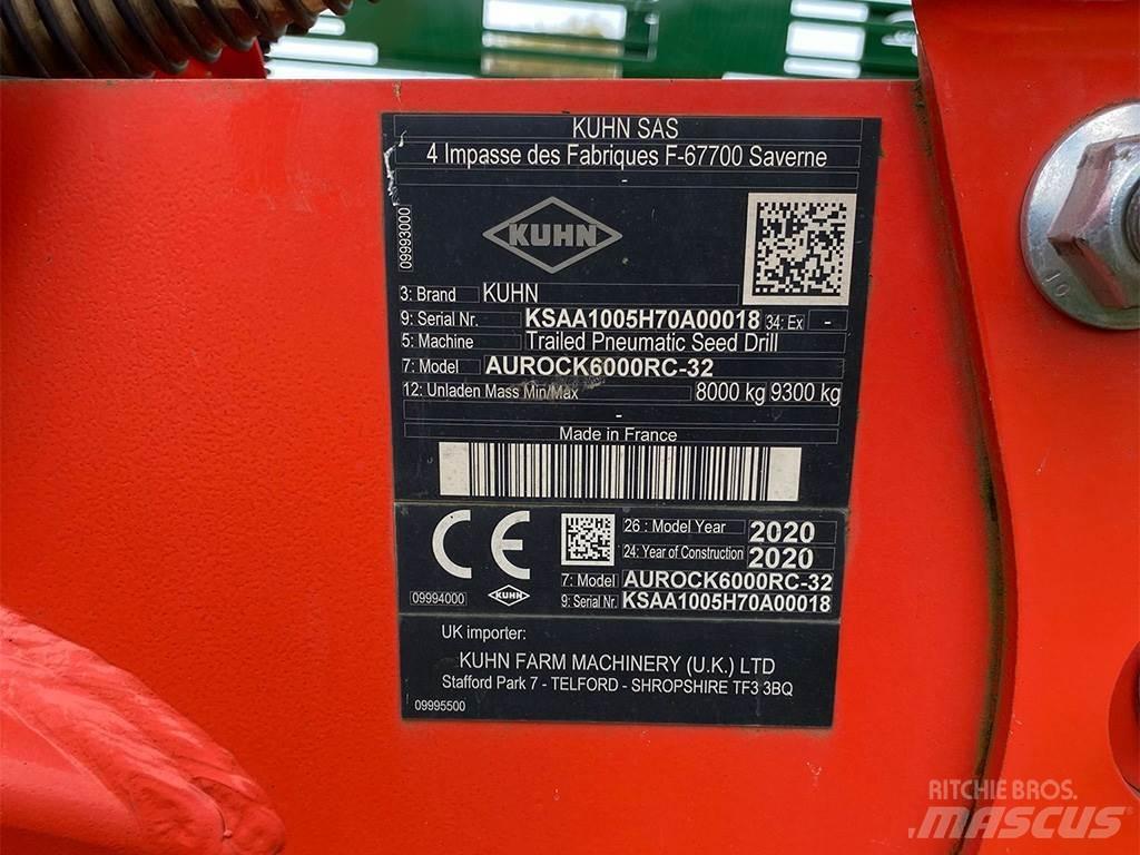 Kuhn AUROCK 6000 Taladros