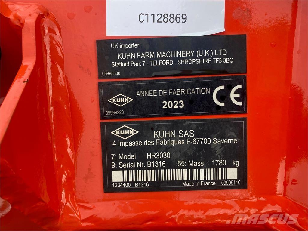 Kuhn HR3030 Gradas vibratorias / rotocultivadoras