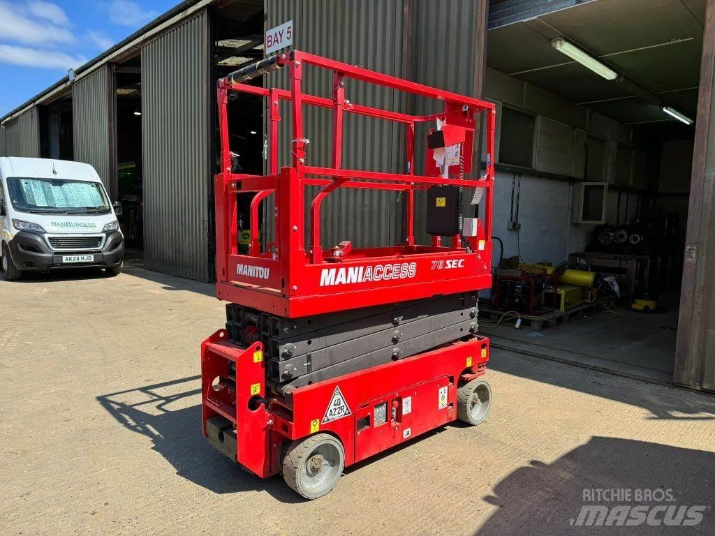 Manitou 78 SEC Plataformas tijera